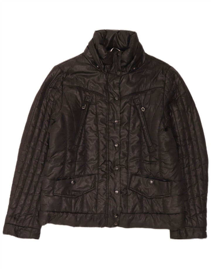 Jachetă căptușită pentru femei Tommy Hilfiger UK 16, mare, negru, poliester