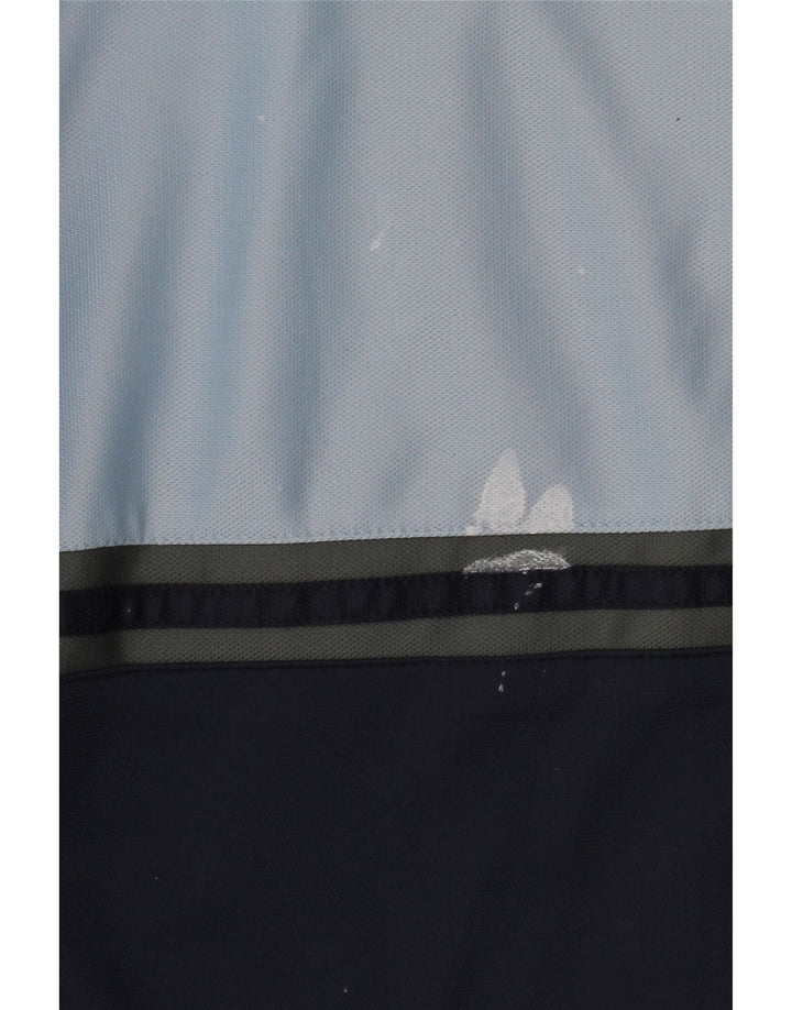 Jachetă de trening pentru bărbați Asics, mare, albastru, poliester color bloc