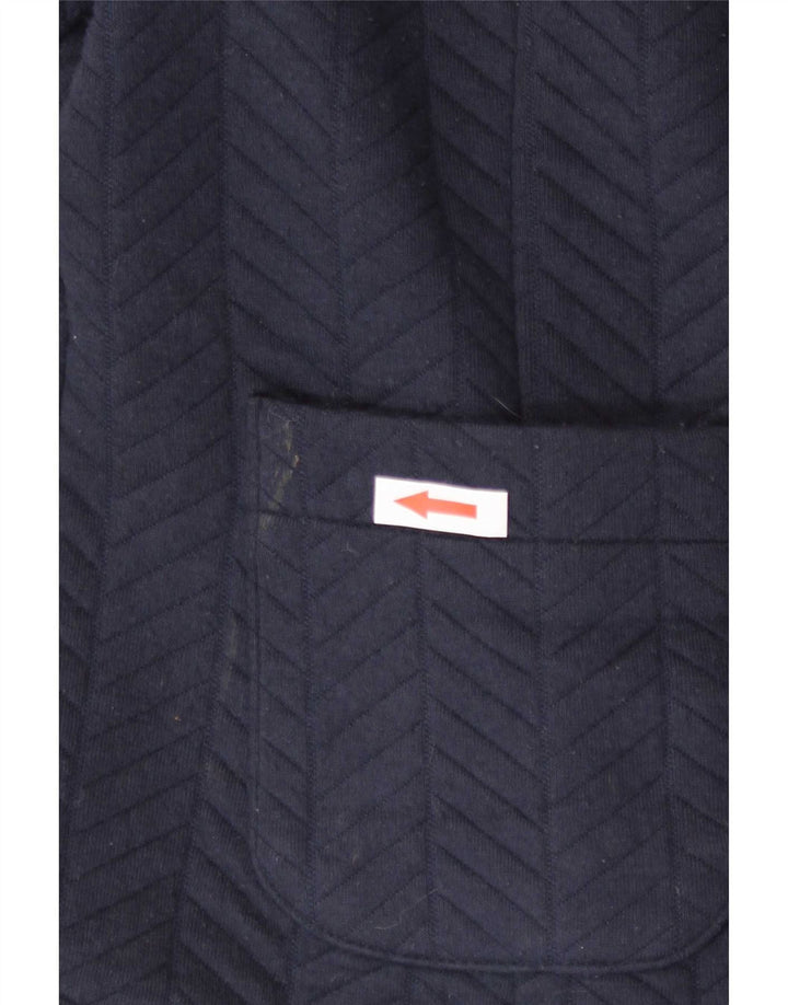 Marks & Spencer pentru femei Blazer Jacket UK 14 Medium Bleumarin Poliester