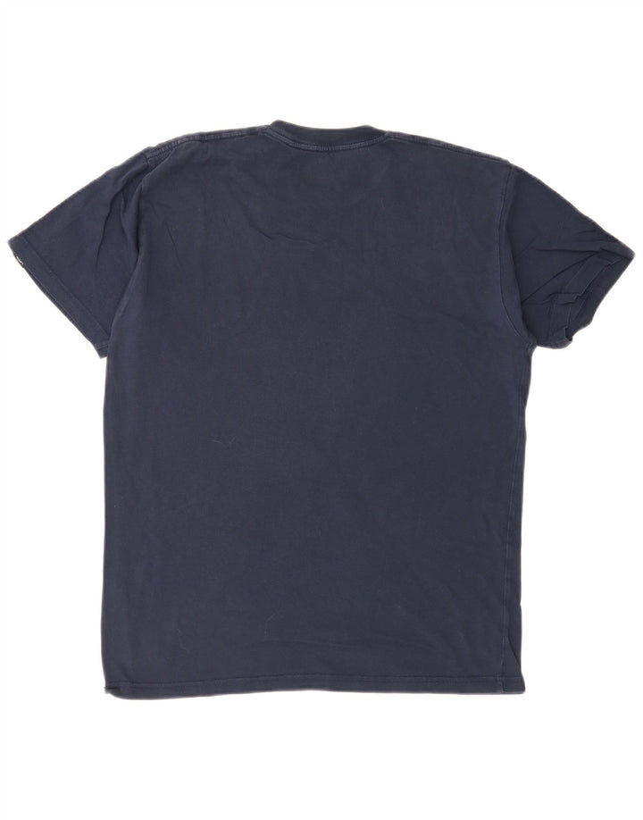 Tricou Vans Classic Fit pentru bărbați Top mediu din bumbac bleumarin