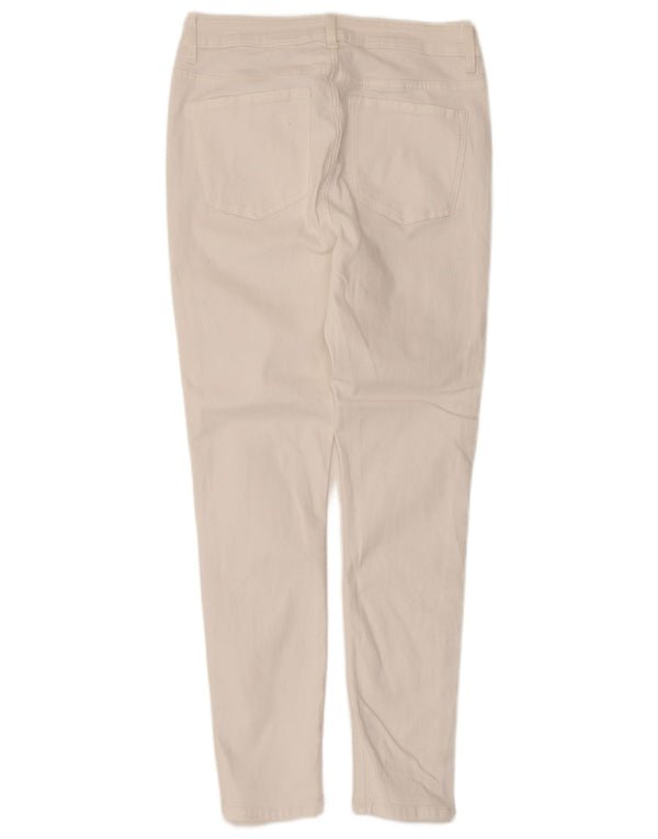 Blugi skinny The Ivy pentru femei Marks & Spencer UK 12 Medium W30 L28 Alb