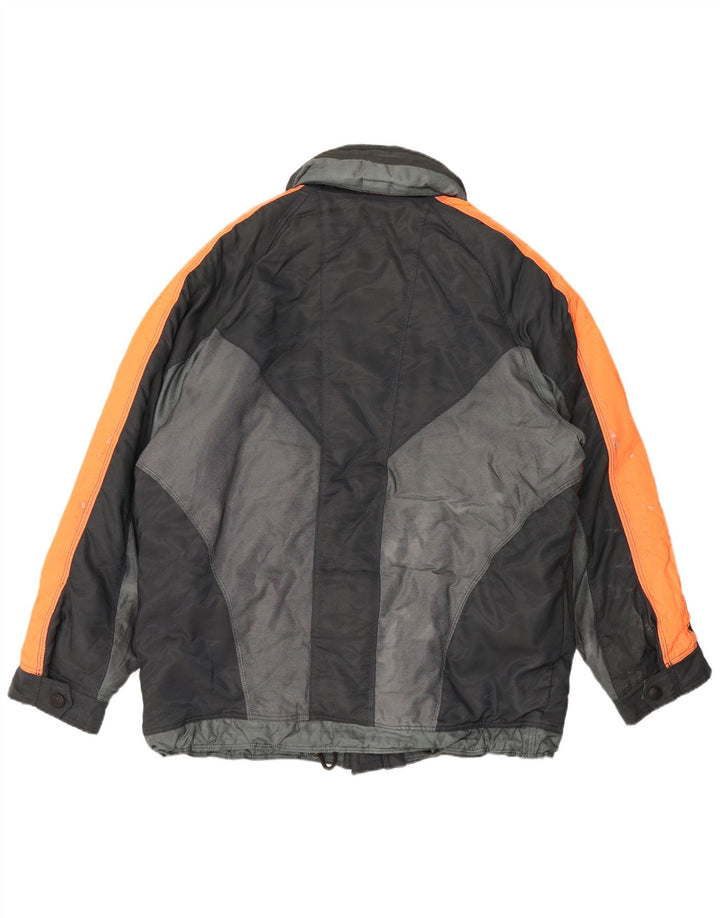 Jachetă de schi pentru bărbați, cu formă largi, Ellesse IT 50, mare, neagră, color block