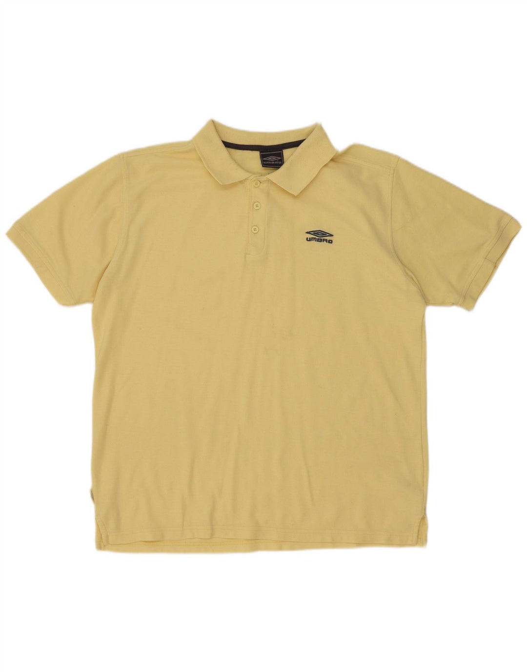 Cămașă polo pentru bărbați Umbro XL Galben Poliester