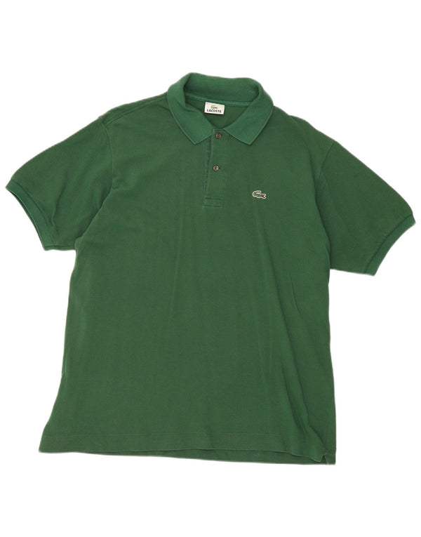 Tricou polo pentru bărbați Lacoste Mărimea 6 XL Bumbac verde