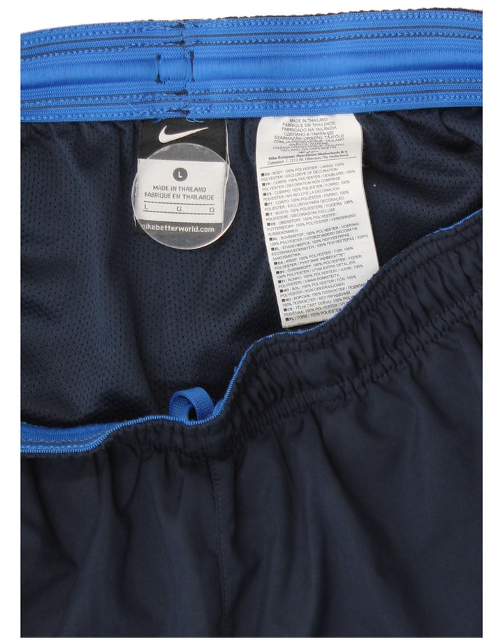 Pantaloni de trening pentru bărbați Nike Pantaloni de jogging, mari, bleumarin, poliester