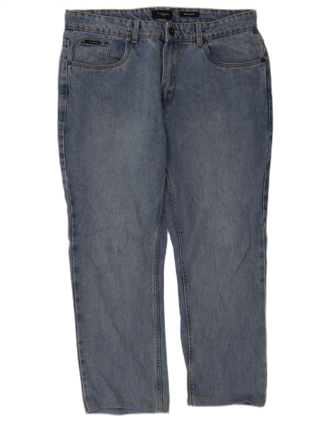 Jeans drepte pentru bărbați Pierre Cardin, cu tăiere obișnuită, L34 L24 Albastru