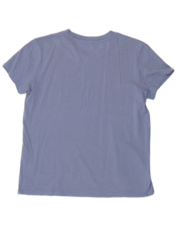 Tricou pentru femei Levi's Top UK 10 Small Blue Bumbac