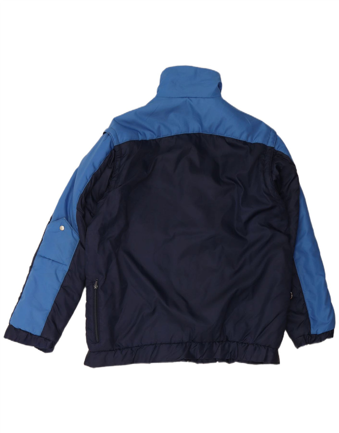 Jachetă căptușită pentru bărbați VINTAGE UK 42 XL Bleumarin Colorblock