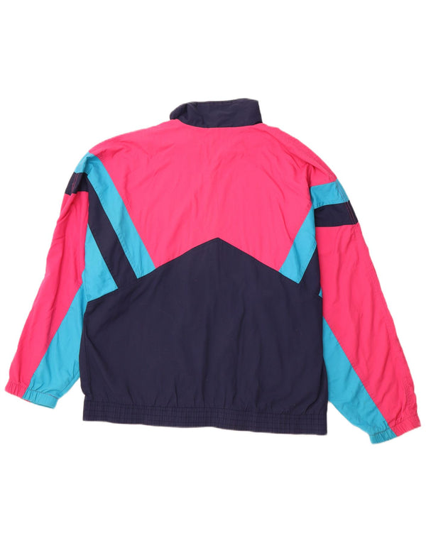 Jachetă de trening pentru bărbați LEOPARD, XL, albastru bleumarin, poliester color bloc