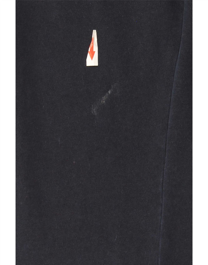 Pantaloni pentru femei Zara cu picioare largi UK 14 Medium Bleumarin