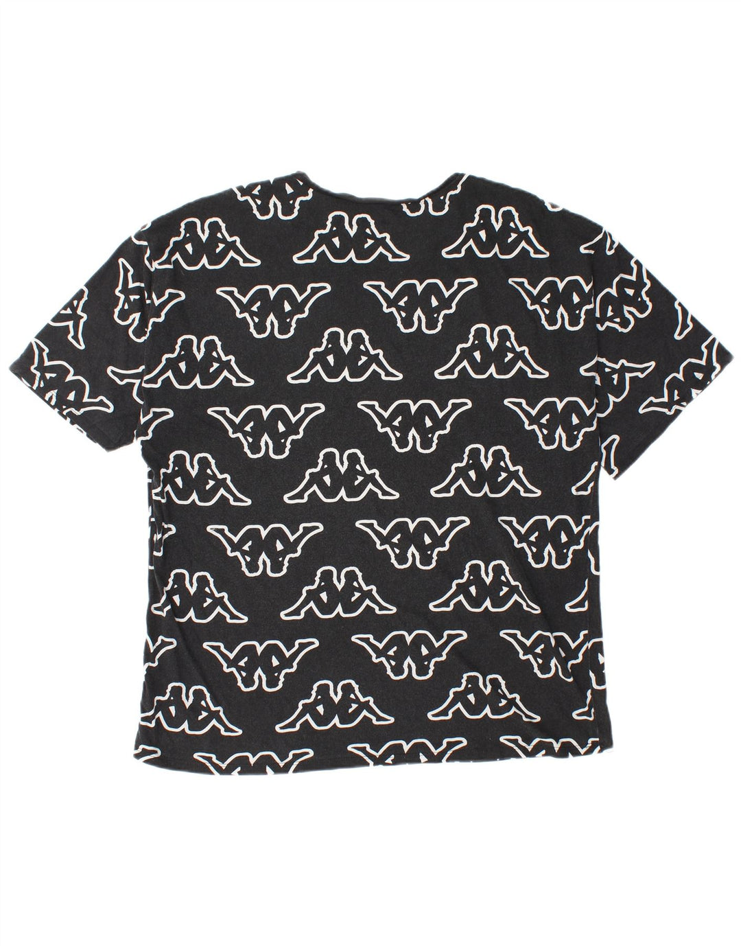 Tricou grafic Kappa Tezenis pentru bărbați Top mare negru
