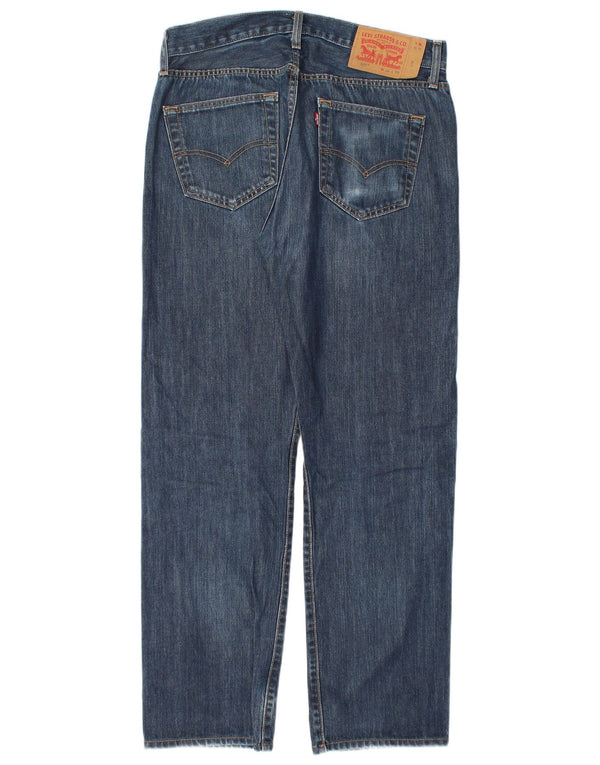 Blugi drepti pentru bărbați Levi's 501 W32 L32 Bumbac albastru