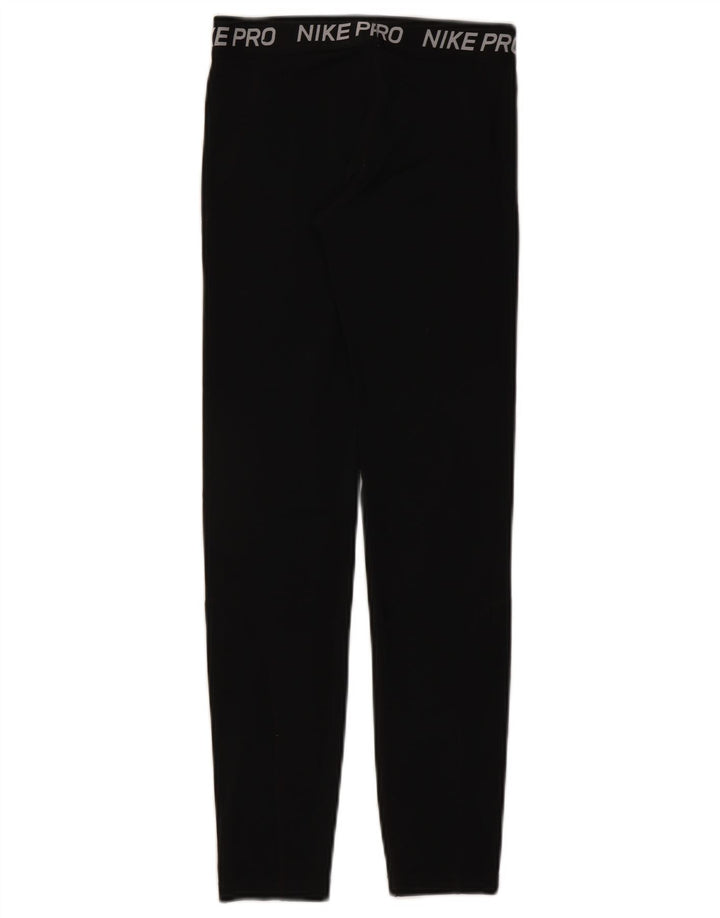 Leggings grafic Nike pentru femei UK 4 XS poliester negru