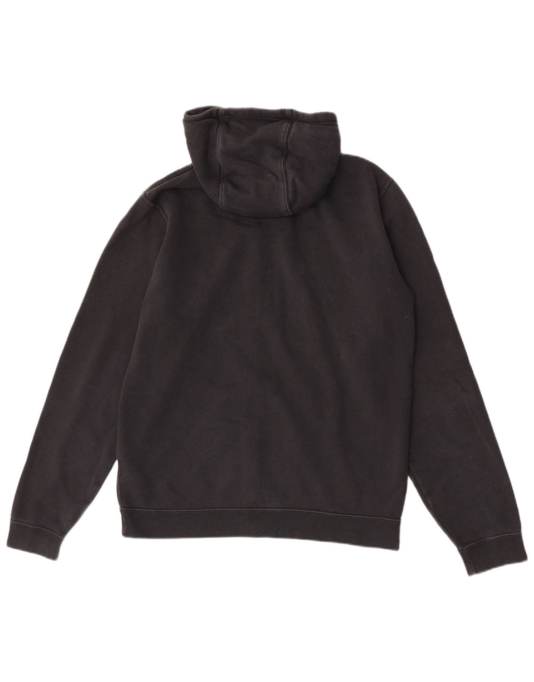 Pulover Nike pentru bărbați, cu fermoar, bumbac mediu negru