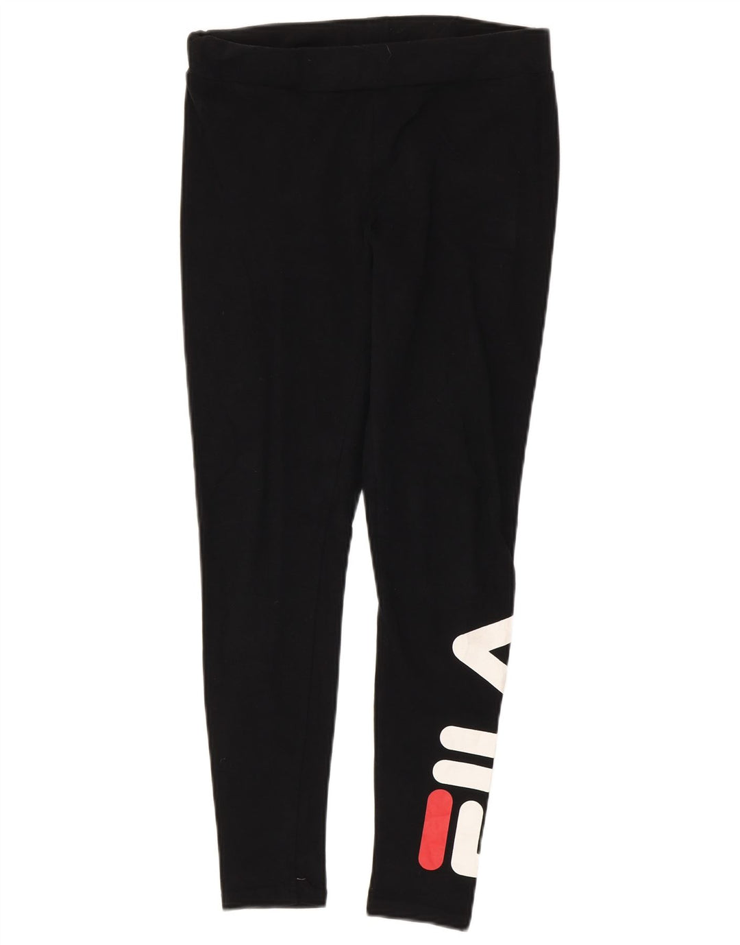 Leggings cu grafic pentru femei Fila UK 10, bumbac negru mic