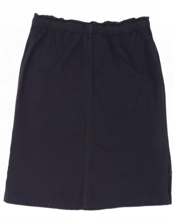 Fusta midi pentru femei Marks & Spencer UK 18 XL W38 In albastru bleumarin