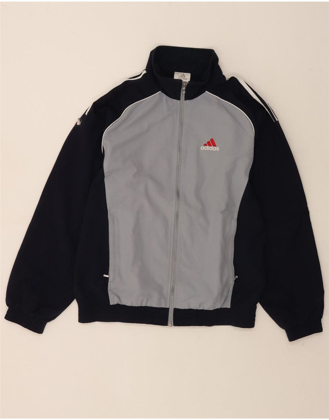 Jachetă de trening Adidas pentru bărbați Marea Britanie 38/40 Medium Bleumarin Colorblock