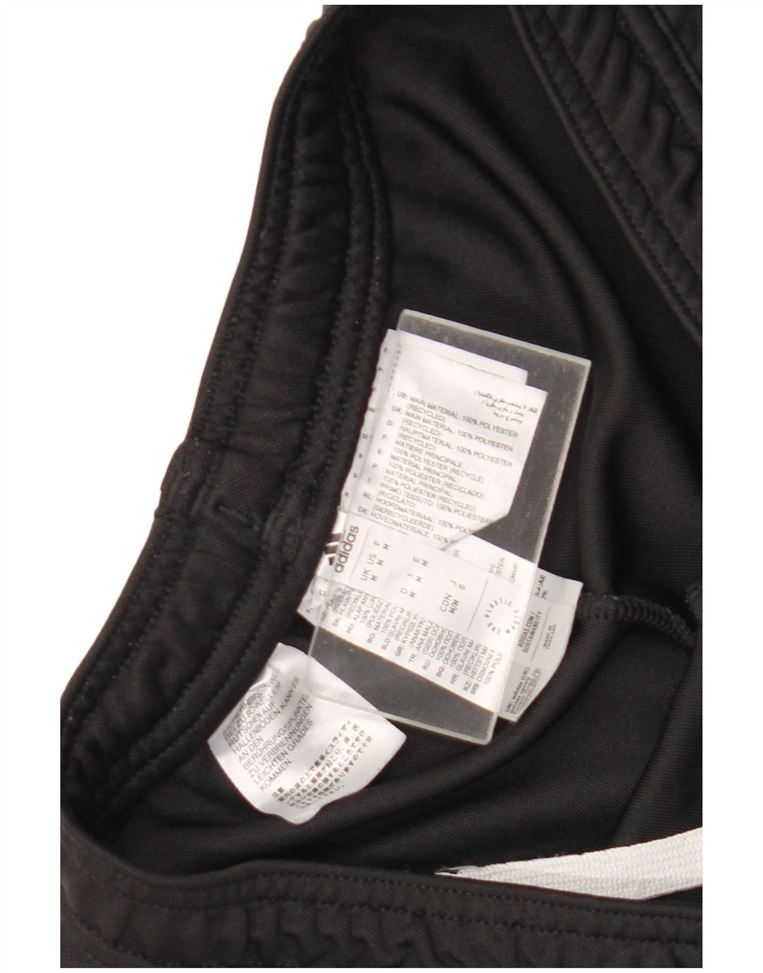 Pantaloni de trening Adidas Aeroready pentru bărbați, poliester mediu negru