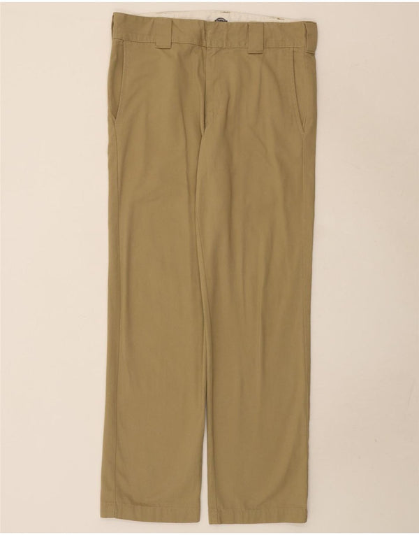 Pantaloni chino drepți pentru bărbați Dickies L32 L32 bumbac bej
