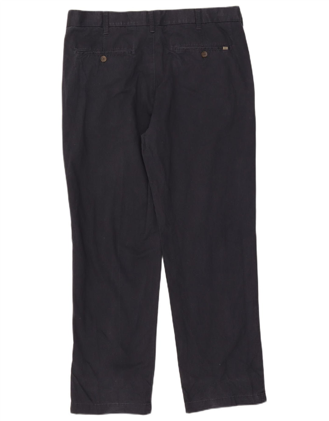 Pantaloni chino obișnuiți, drepti, pentru bărbați Marks & Spencer, L38 L31, bleumarin