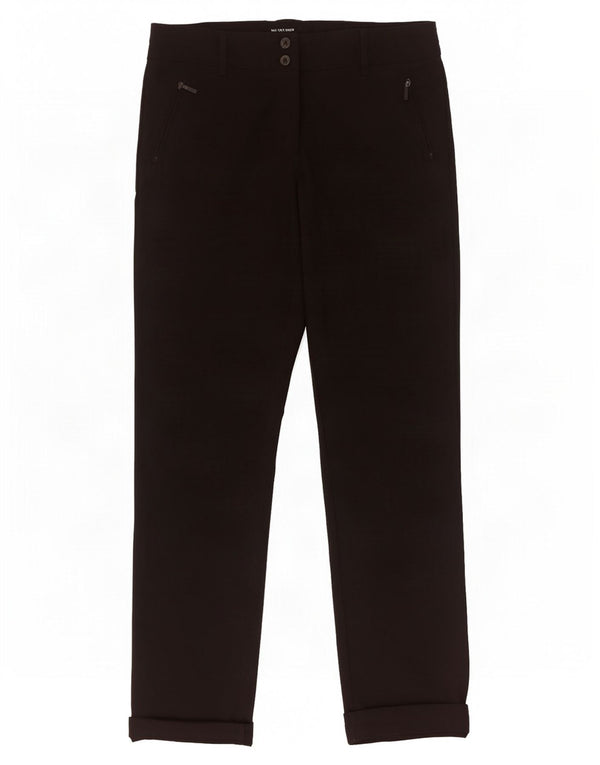 Pantaloni casual drepti pentru băieți Marks & Spencer 14-15 ani W30 L32 negru