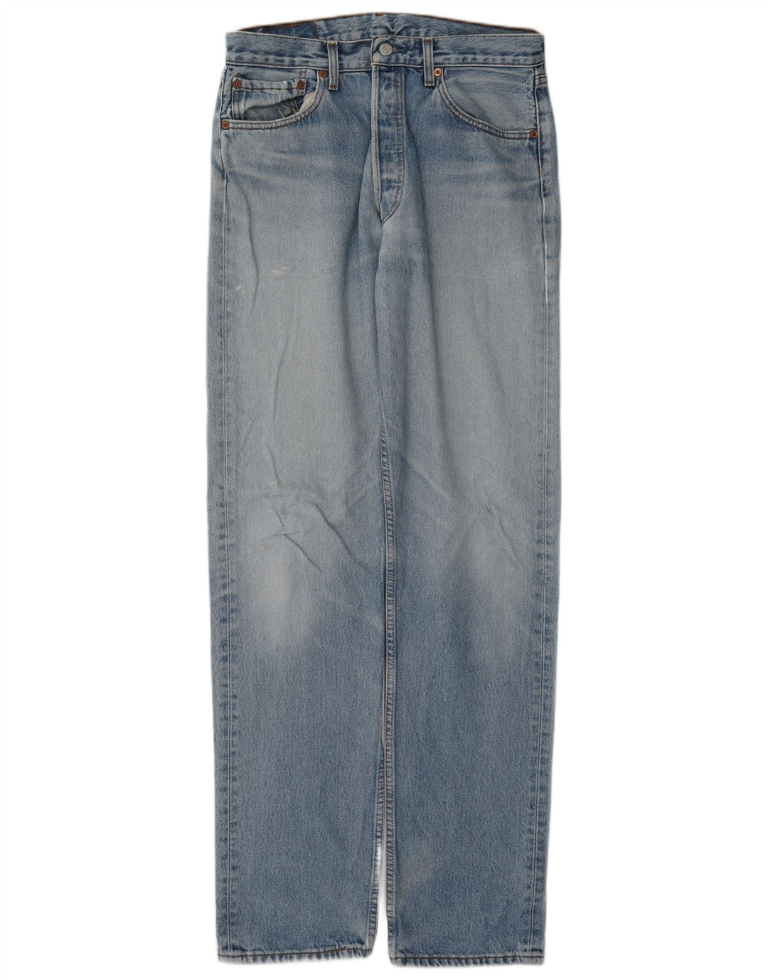 Blugi drepti pentru bărbați Levi's 501 W33 L36 Bumbac albastru