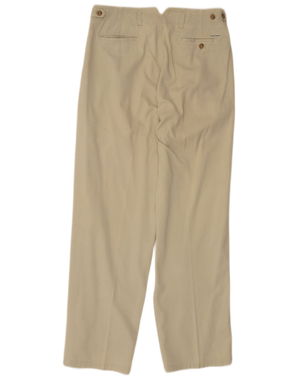 Henry Cottons Mens Pegged Chino Trousers IT 50 Large W34 L32 Beige