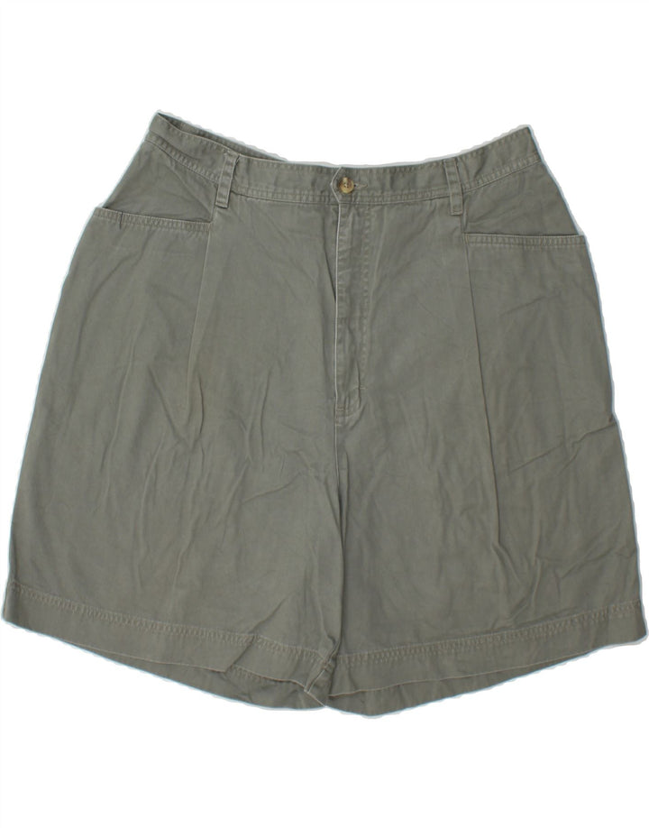 EDDIE BAUER Womens Casual Shorts US 18 2XL W36  Grey Vintage Eddie Bauer and Second-Hand Eddie Bauer from Messina Hembry 