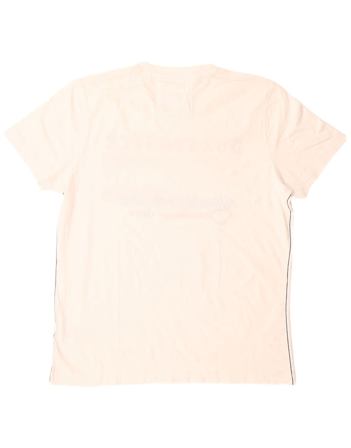 Tricou grafic Camp David pentru bărbați Top XL Bumbac alb
