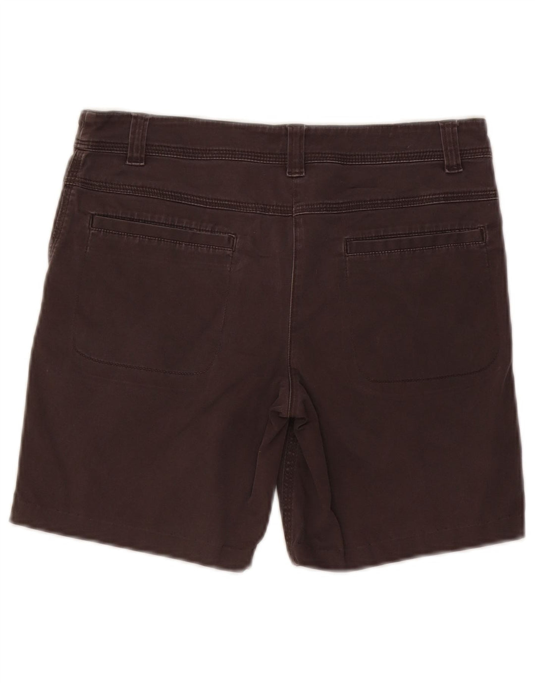 Pantaloni scurti chino vintage pentru femei W28 bumbac gri mediu