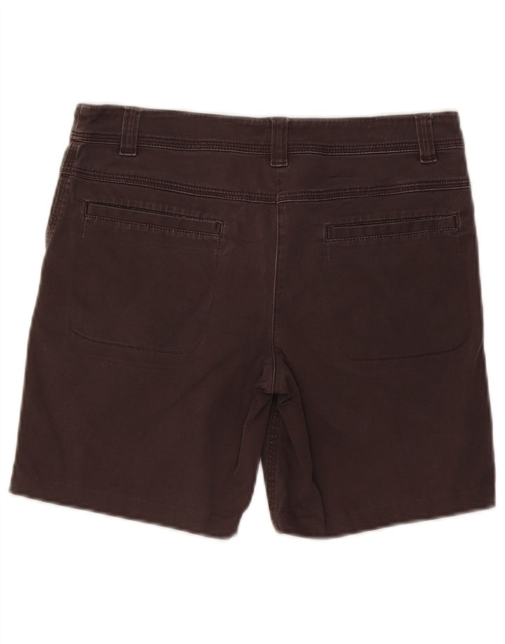 Pantaloni scurti chino vintage pentru femei W28 bumbac gri mediu