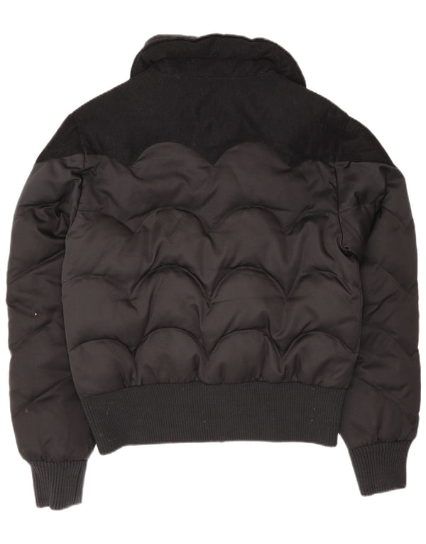 Jachetă bomber căptușită pentru femei Levi's UK 16, mare, negru, poliester