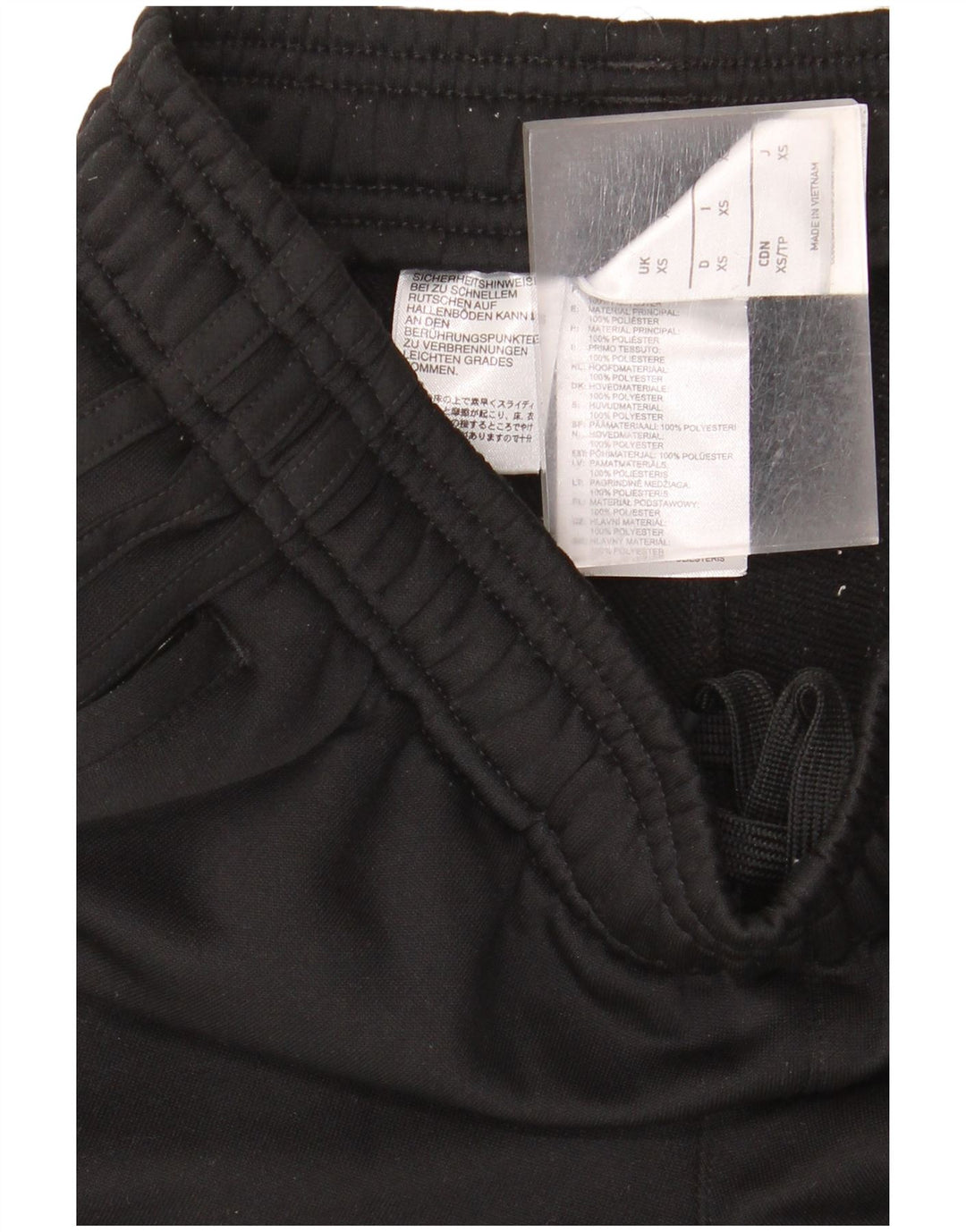 Pantaloni de trening Adidas pentru bărbați grafic XS poliester negru