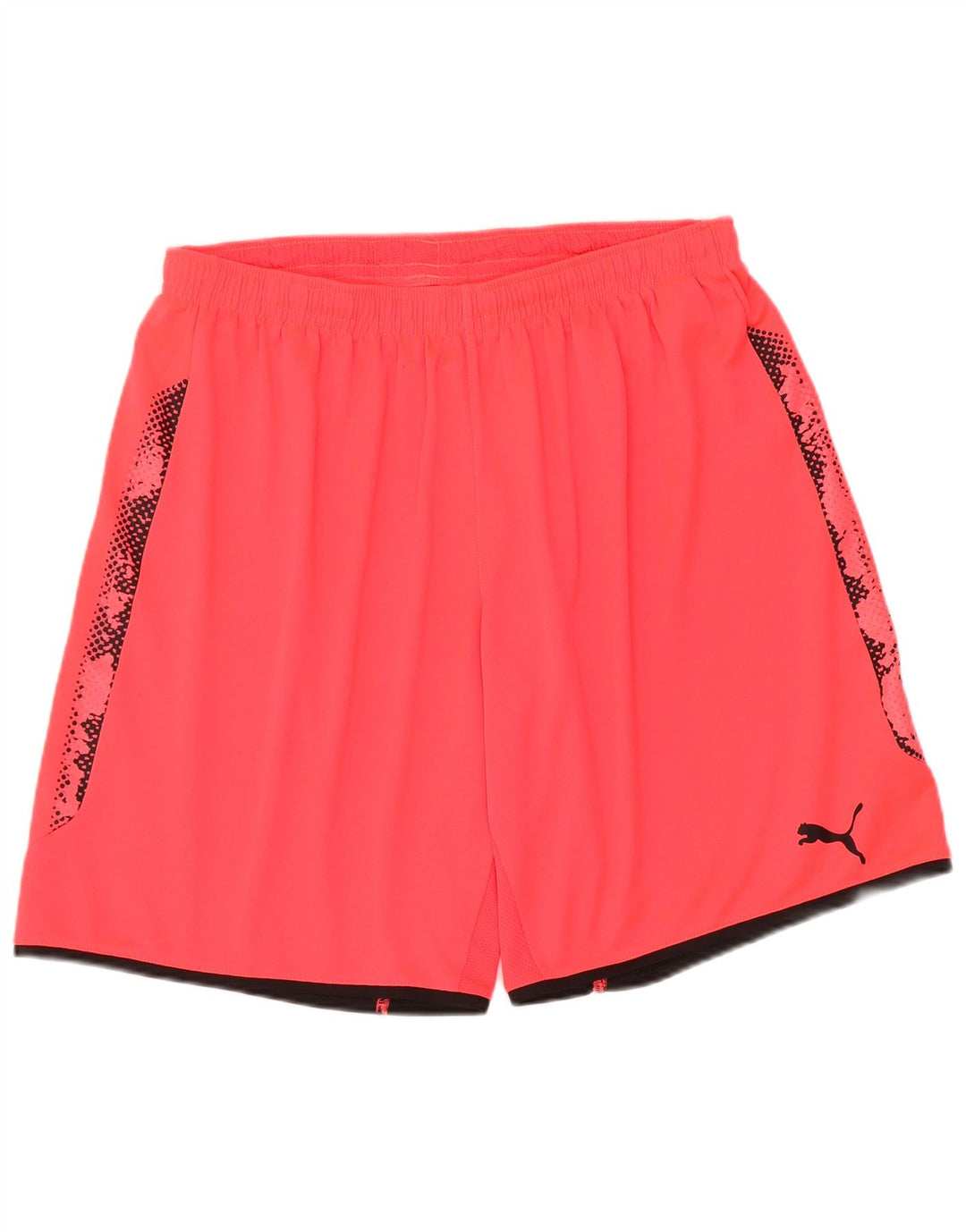 Pantaloni scurți sport pentru bărbați Puma XL poliester cu pete roșii