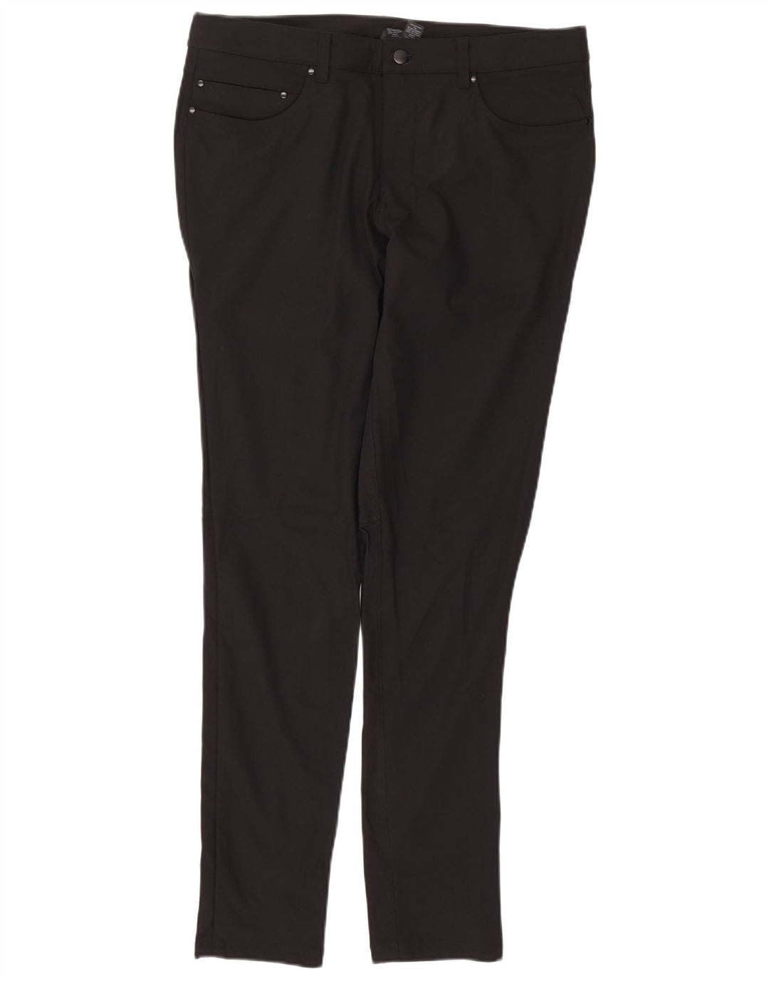 LULULEMON Pantaloni skinny casual pentru bărbați L34 L33 Poliester negru