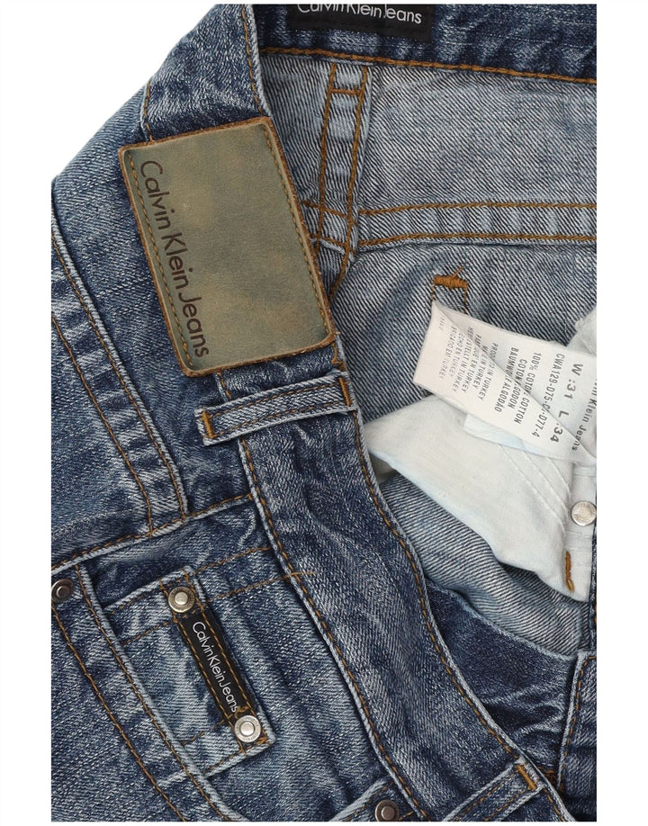 Blugi Calvin Klein Bootcut pentru femei W31 L30 Bumbac albastru