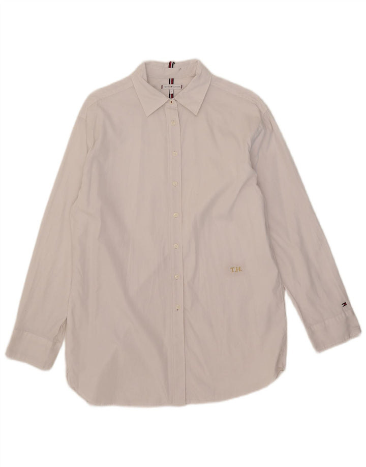 Cămașă Tommy Hilfiger pentru femei US 8 Medium White Bumbac