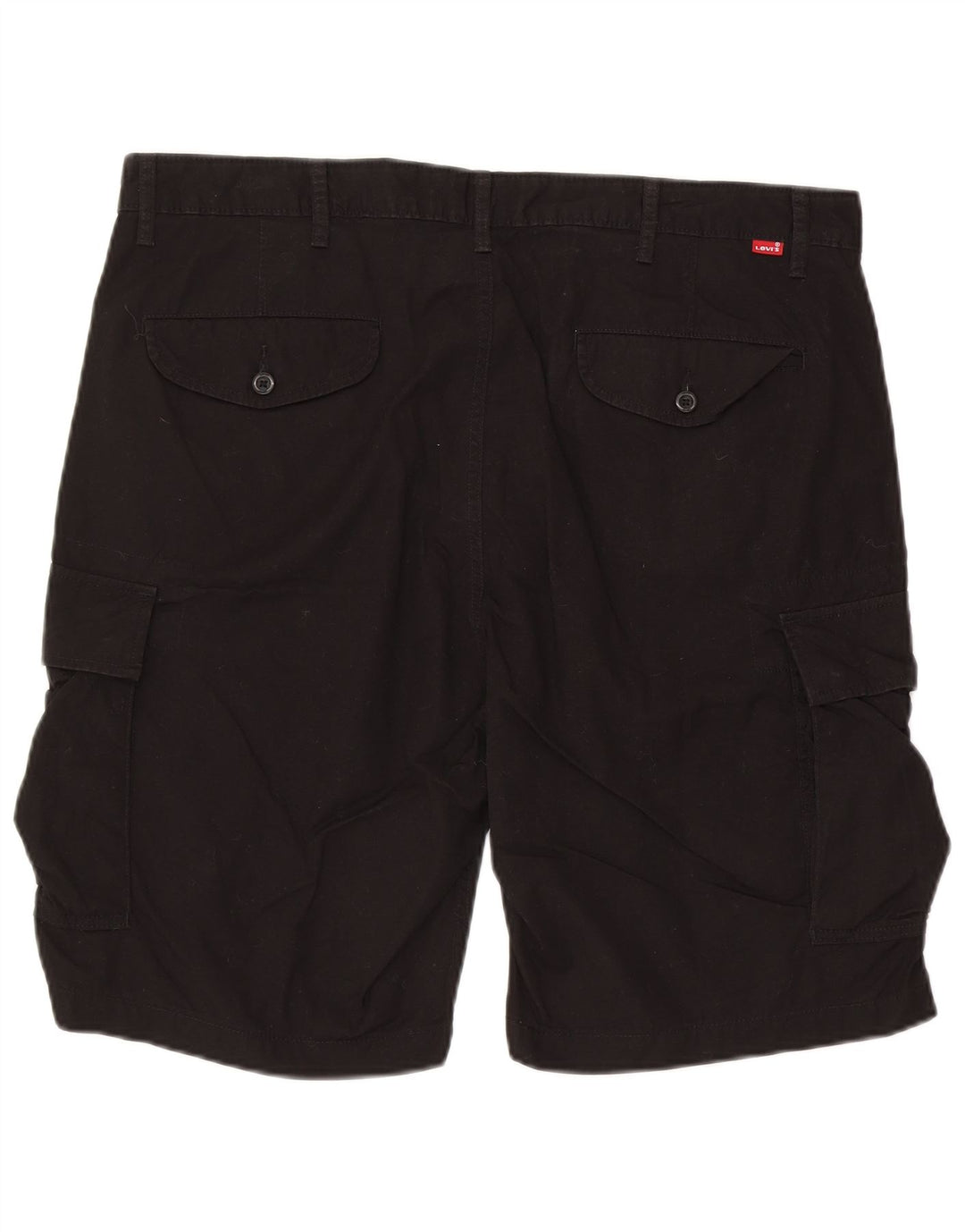 Pantaloni scurți cargo pentru bărbați Levi's W38 XL, bumbac negru