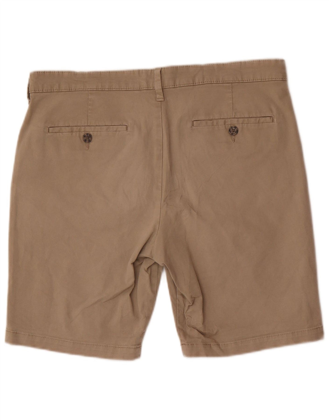 Pantaloni scurți chino pentru bărbați Marks & Spencer W34, bumbac maro mare