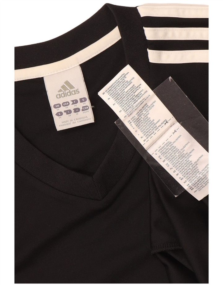 Tricou Adidas Climalite pentru bărbați Top Mediu Poliester Negru