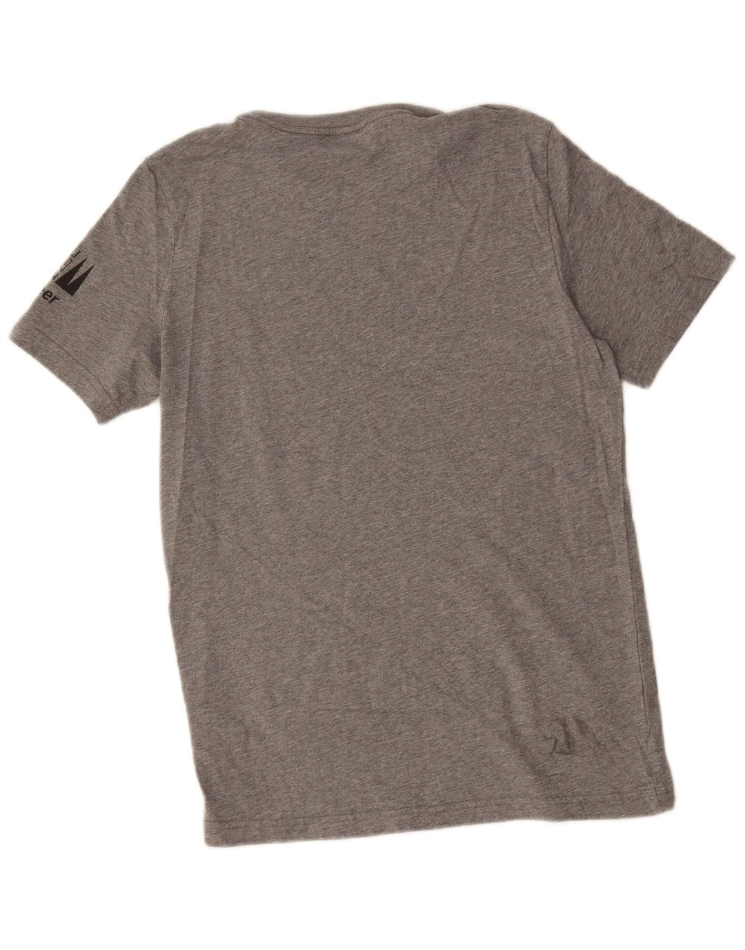 PUMA Mens Graphic T-Shirt Top Small Grey Cotton