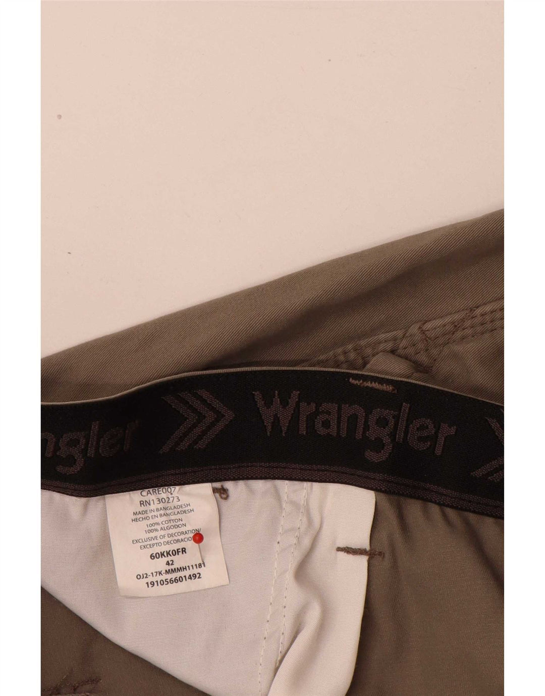 Pantaloni scurți cargo Wrangler pentru bărbați XL W42 bumbac gri