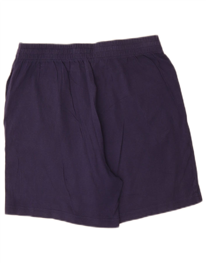 Pantaloni scurți sport Kappa pentru bărbați, bumbac, albastru bleumarin mediu