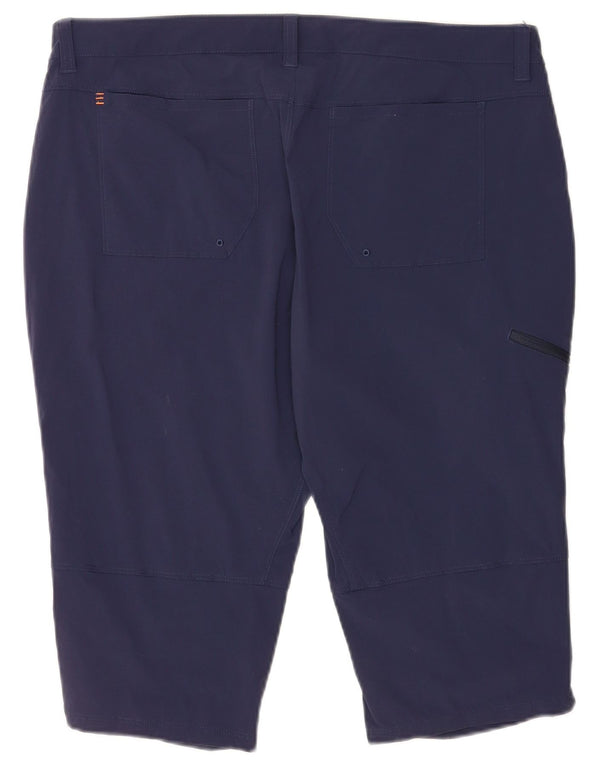 Pantaloni scurti cargo pentru femei Orvis UK 16 Large W36 Navy Blue Marine