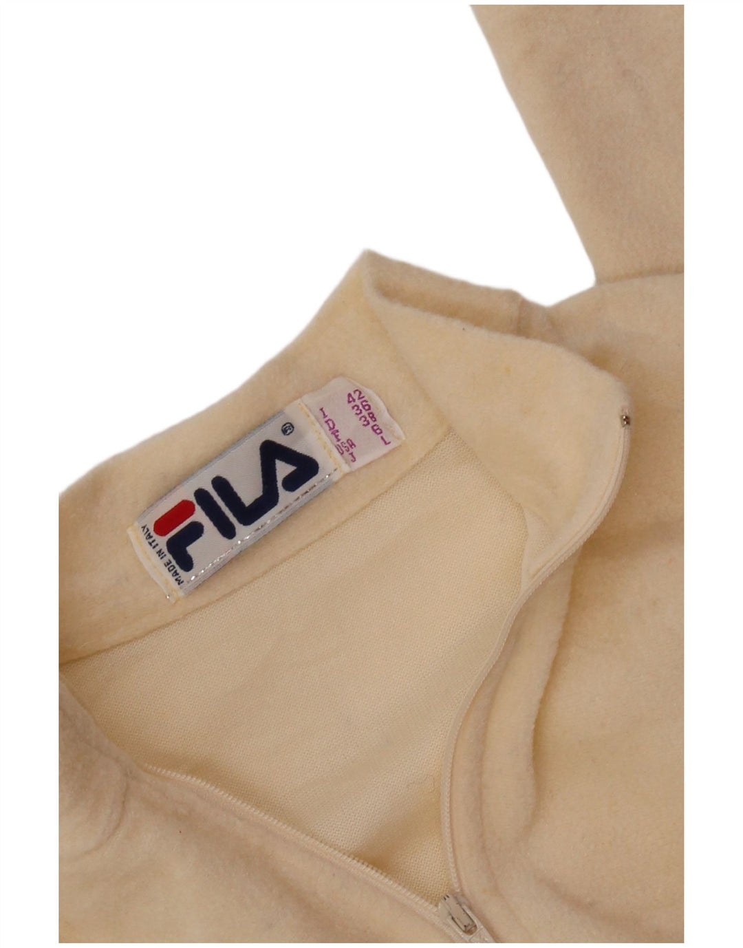 Body FILA pentru femei cu mânecă lungă din lână IT 42 Medium Off White