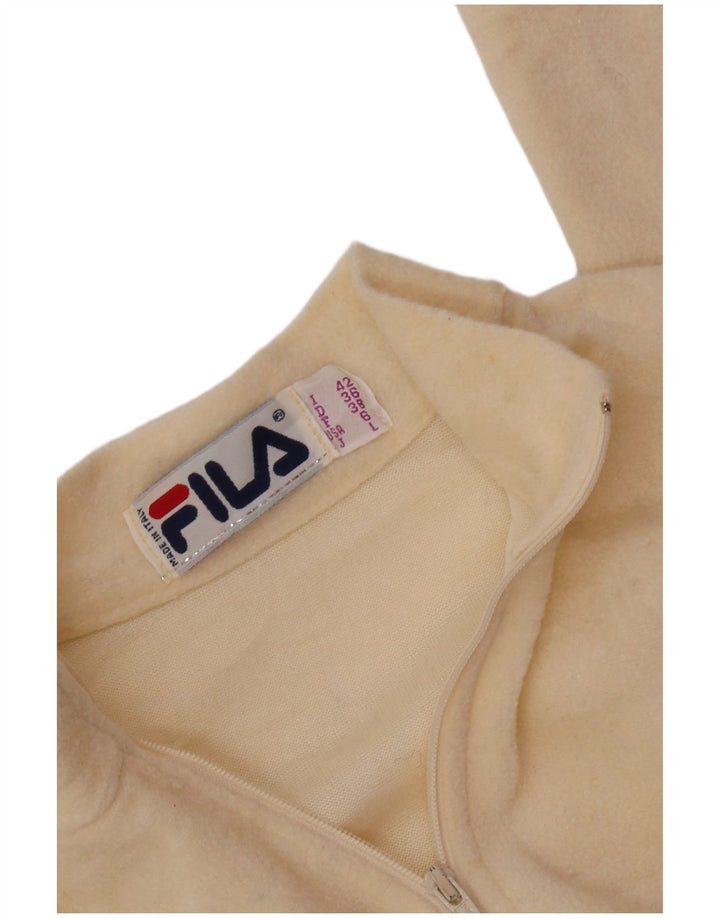 Body FILA pentru femei cu mânecă lungă din lână IT 42 Medium Off White