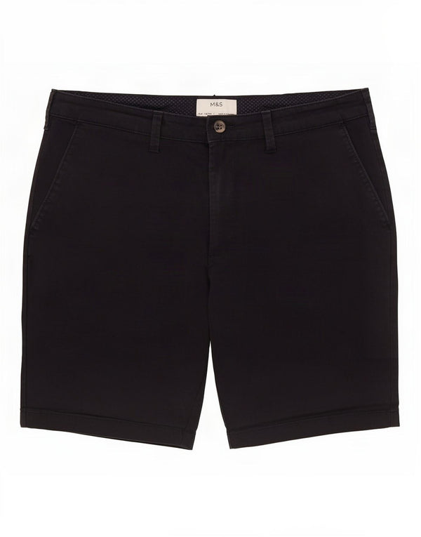 Pantaloni scurți chino pentru bărbați Marks & Spencer, mari W34, bumbac bleumarin
