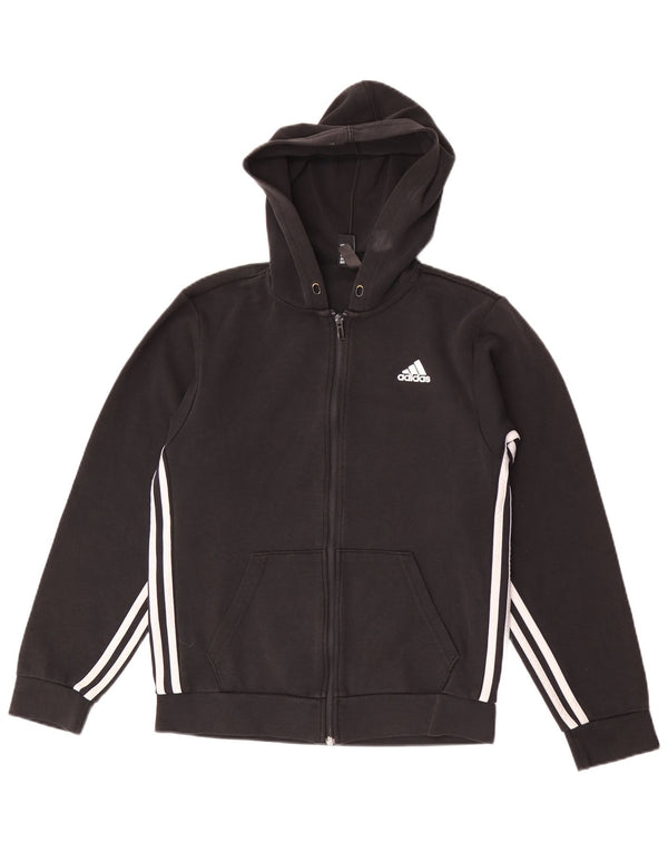 Pulover Adidas pentru bărbați, cu fermoar, XS, bumbac negru