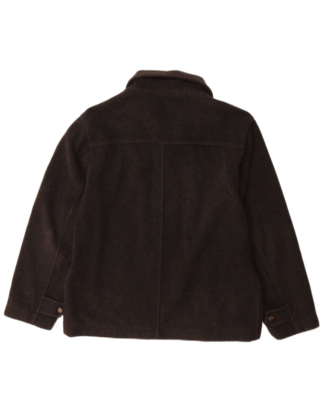 Jachetă de vânt pentru bărbați Trussardi Loose Fit IT 46 Lână neagră mică