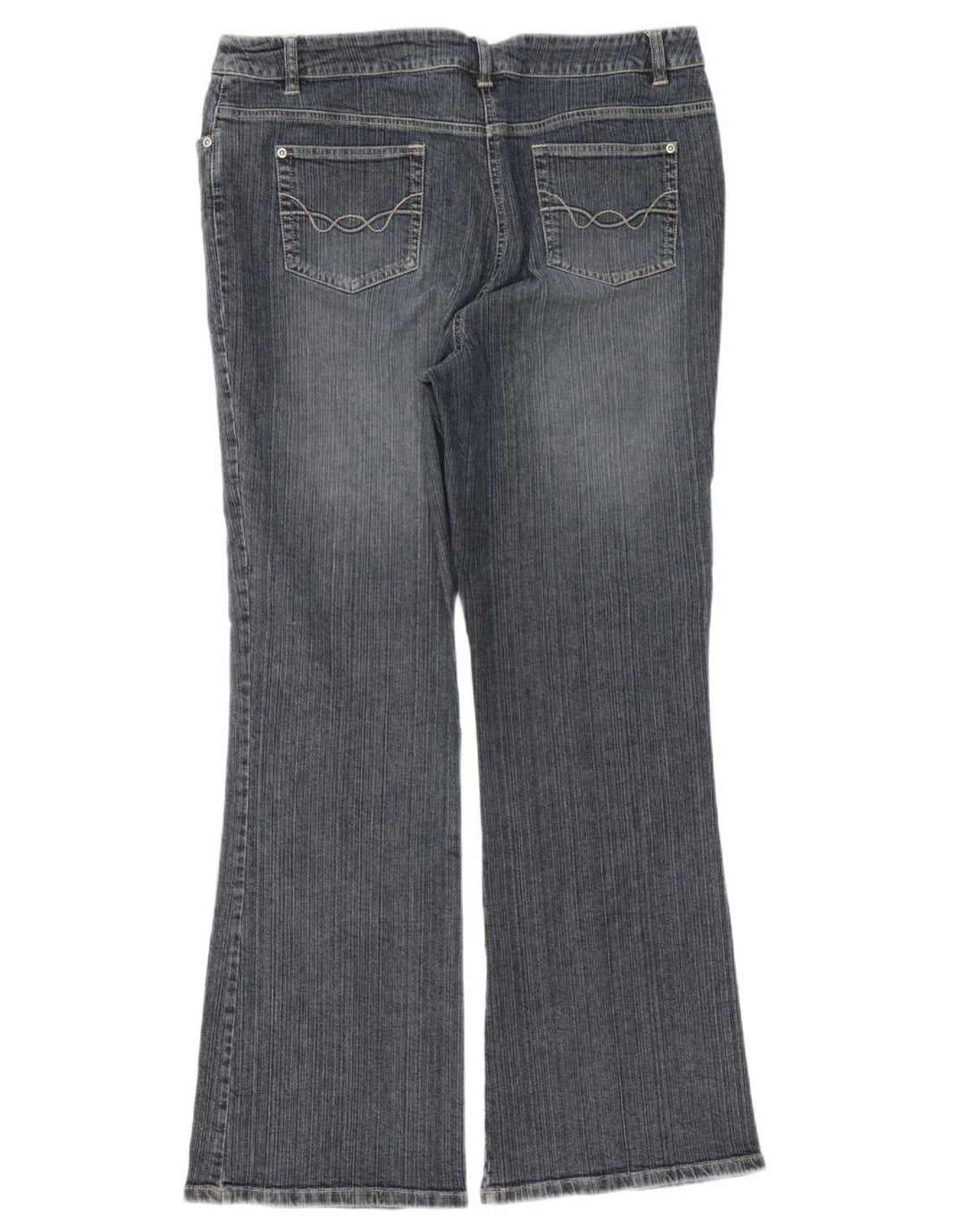 WALLIS Blugi Bootcut pentru femei UK 16 Large W38 L32 Blue Bumbac